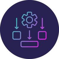 Compassion Futuristic UI Concept Mark vector