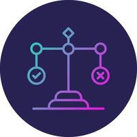 Dating Dark Mode Visual Layout vector