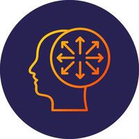Vision App Focused UX Shape vector
