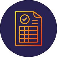 Approval Tech-Styled Form Concept Design vector