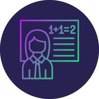 Retirement Sharp Edged UI Figure vector