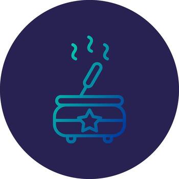 Boardwalk Gradient Style Visual Form vector