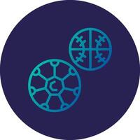 Bikeways Color Enhanced UI Drawing vector
