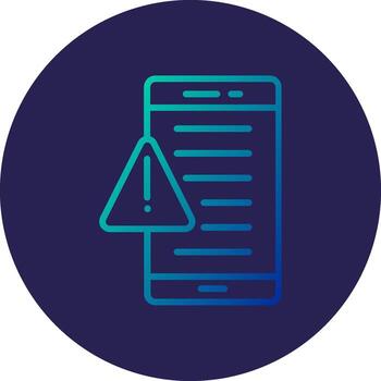 Winter Soft Outlined UI Object vector