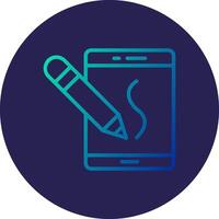 Searching Sharp Line Draft Object vector