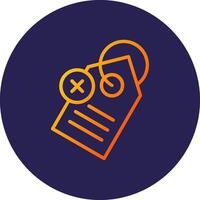 Confused Sharp Line Draft Object vector