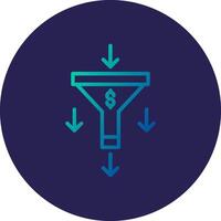 Skill development High Contrast Badge Graphic vector