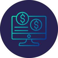 Writing Three-Dimensional Interface UI vector