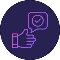 Half Moon Minimal User Interface Graphic vector
