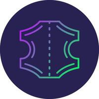 Kama Shadowed Flat Graphic Object vector