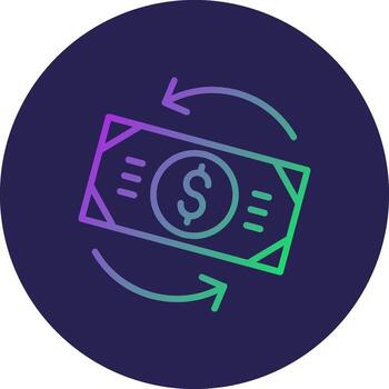 Sadness 3D Rendered UI Component vector