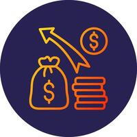 Unemployed Sharp Line Draft Object vector