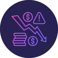 No Work Simplified Linear Mark Symbol vector