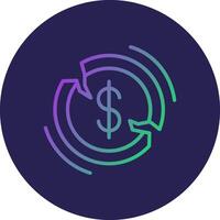 Recruiter Web Styled Layout Piece vector