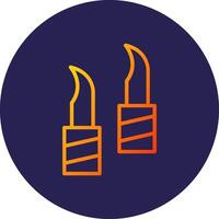 Hallgrimskirkja Modern Shaped UI Graphic vector