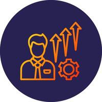 Forum Cool Tone Visual Shape vector