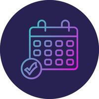 10 December Custom Line Form Layout vector