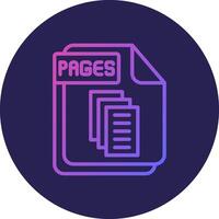 TCR User Interface Visual Badge vector