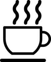 Cup of coffee icon. Thin line signs for design logo, Single highquality outline symbol for web design or mobile app. coffee cup icon isolated on a white background vector