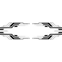 Futuristic Circuit Board , Abstract Technology Background vector