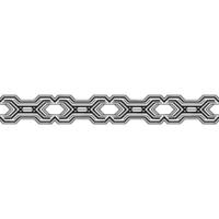 Geometric Border Pattern Minimalist Black Lines on Light Gray vector