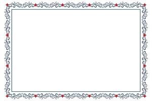 4th of July Independence Day Border vector