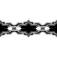 Geometric Black and White With Light Effects vector