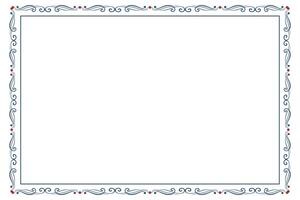 Independence Day Frame with Fancy Star Accents vector