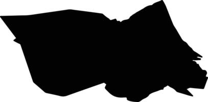 Laarbeek Netherlands silhouette map vector