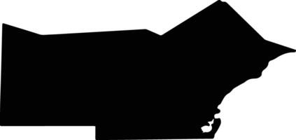 Magallanes Argentina silhouette map vector