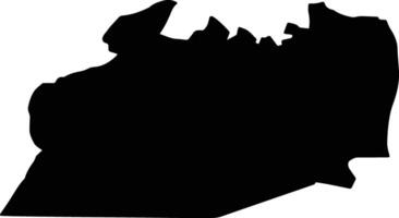 Malambo Colombia silhouette map vector