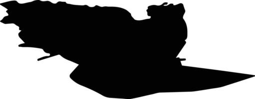 Malvik nor Norway silhouette map vector