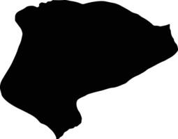 May Aini Eritrea silhouette map vector