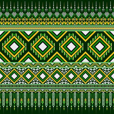 Vintage abstract geometric ethnic pattern for cloth, fabric, textile