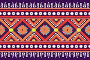 Vintage abstract geometric ethnic pattern for cloth, fabric, textile wrapping vector
