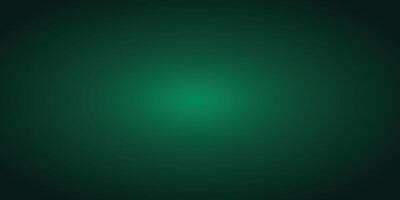 Dark Emerald Green Gradient Background with Glowing Light in the Center vector