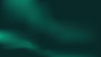 Glowing Green Wave on Dark Gradient Background vector
