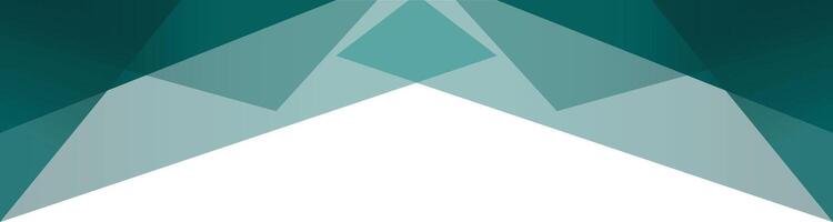 reen Abstract Banner Background with Geometric Shapes vector