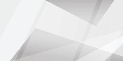 Minimal grey white abstract banner background with triangle geometric shapes and copy space, perfect for banner and presentation vector