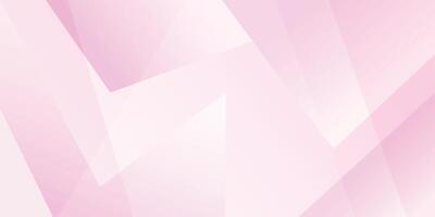 Light pink abstract triangle geometric shapes background with pink gradient vector