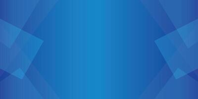 Minimal blue abstract background with triangle geometric shapes border on a blue gradient background vector