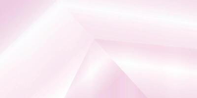 Light pink white abstract background with gradient color and geometric triangle shape design vector