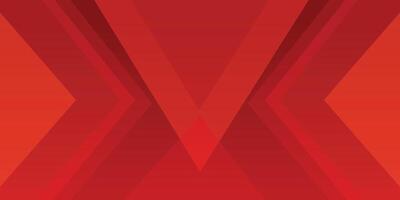 Modern red abstract background with triangle geometric shapes vector