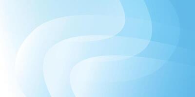 Modern light blue abstract background with blue gradient and circle overlapping vector