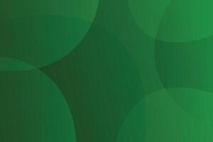 Modern emerald green abstract background with gradient color and circle geometric shapes border vector