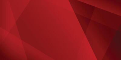 Modern red abstract background with elegant geometric shapes vector