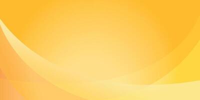 Orange yellow abstract background with dynamic curve composition vector