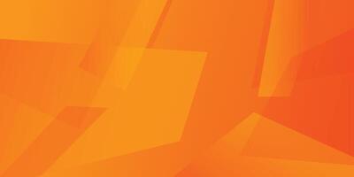 Orange abstract triangle geometric shapes background. Perfect for used as banner, template, flyer, and presentation vector