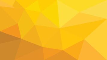 Yellow abstract polygon background. Perfect for banner, background, template, wallpaper, flyer, and presentation. vector
