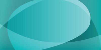 Teal gradient abstract background with light curve vector
